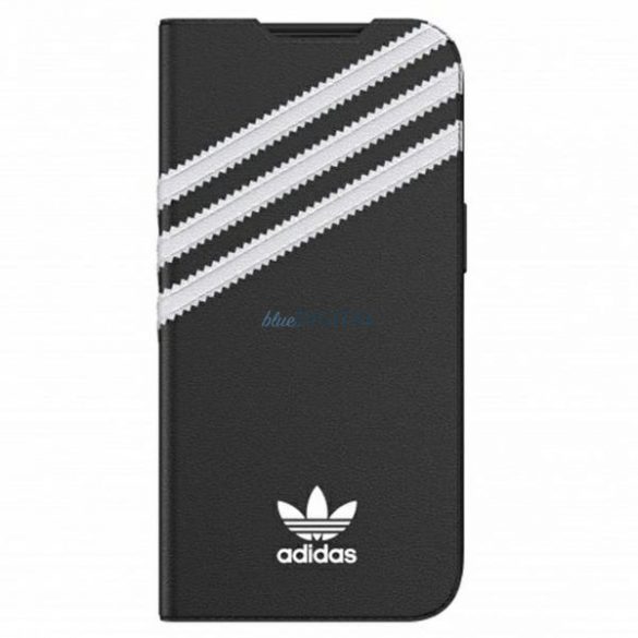 Husă Adidas OR Booklet PU iPhone 13 Pro / 13 6.1 "alb-negru / alb negru 47112