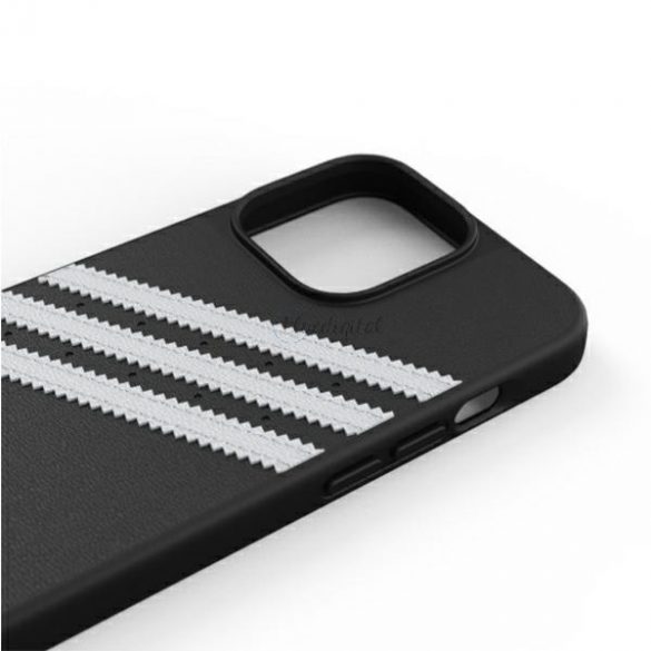 Husă modelată Adidas OR PU iPhone 13 Pro / 13 6.1 "alb-negru / alb negru 47114