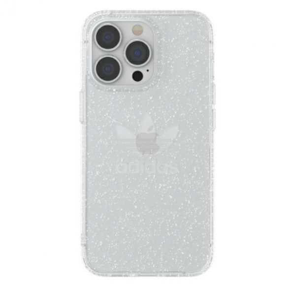 Husă de protecție Adidas OR pentru iPhone 13 Pro / 13 6,1" transparentă cu sclipici 47120