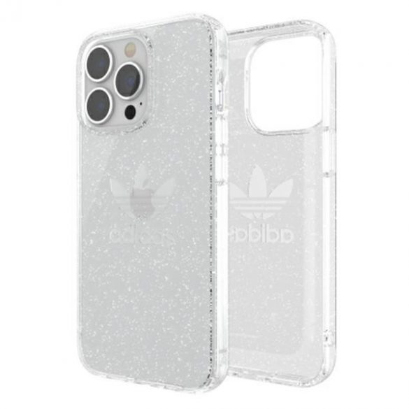 Husă de protecție Adidas OR pentru iPhone 13 Pro / 13 6,1" transparentă cu sclipici 47120