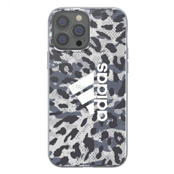 Husă Adidas OR Snap Leopard iPhone 13 Pro / 13 6.1" gri / gri 47259