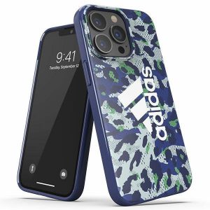 Husă Adidas OR Snap Leopard iPhone 13/13 Pro 6.1" albastru/albastru 47260