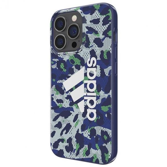 Husă Adidas OR Snap Leopard iPhone 13/13 Pro 6.1" albastru/albastru 47260