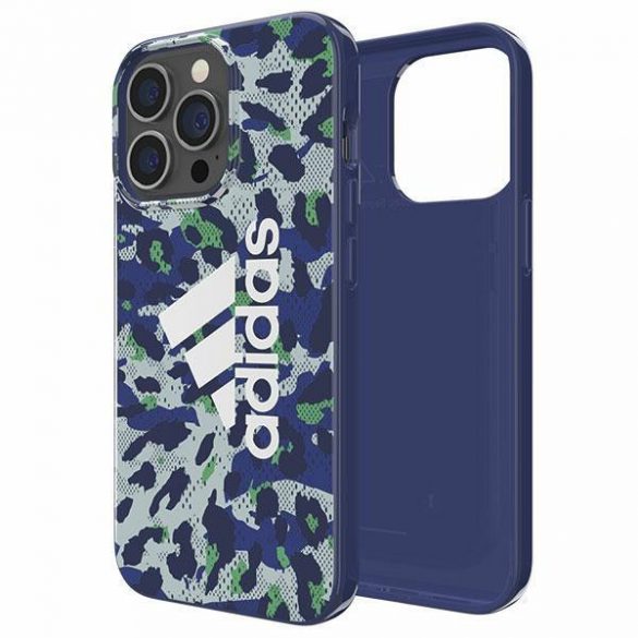 Husă Adidas OR Snap Leopard iPhone 13/13 Pro 6.1" albastru/albastru 47260