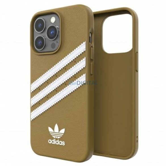 Adidas OR Molded PU iPhone 13 Pro / 13 6.1 "bej-auriu / bej-auriu 47806