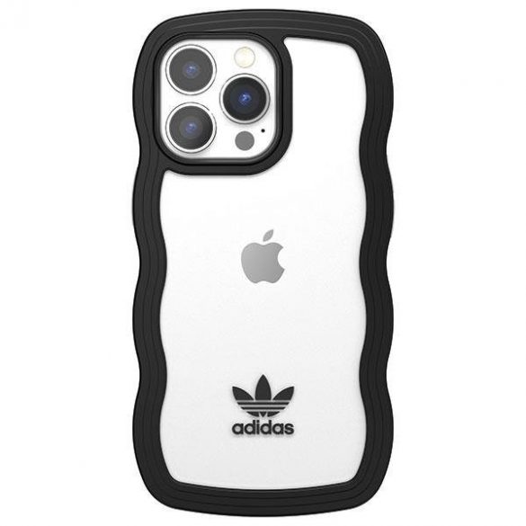 Husă Adidas OR Wavy iPhone 13 Pro /13 6.1" negru-transparent/negru-transparent 51900