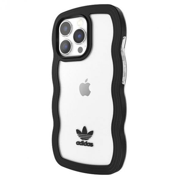 Husă Adidas OR Wavy iPhone 13 Pro /13 6.1" negru-transparent/negru-transparent 51900