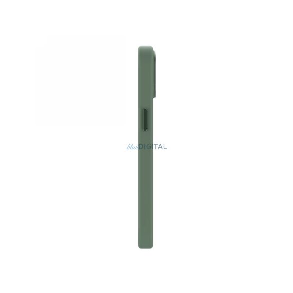 Decodificat - silikonowa obudowa ochronna pentru iPhone 15 kompatybilna z MagSafe (verde frunze de salvie)