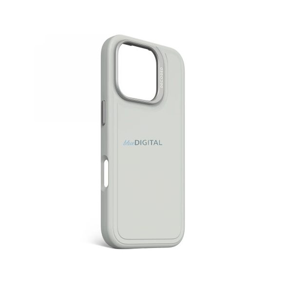 Decoded AntiMicrobial silicon Stacks Backcover MagSafe caz compatibil pentru iPhone 16 Pro - gri