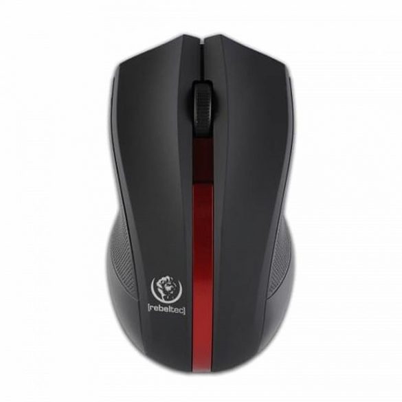 MOUSE OPTIC FĂRĂ FĂRĂ REBELTEC GALAXY NEGRU-ROȘU