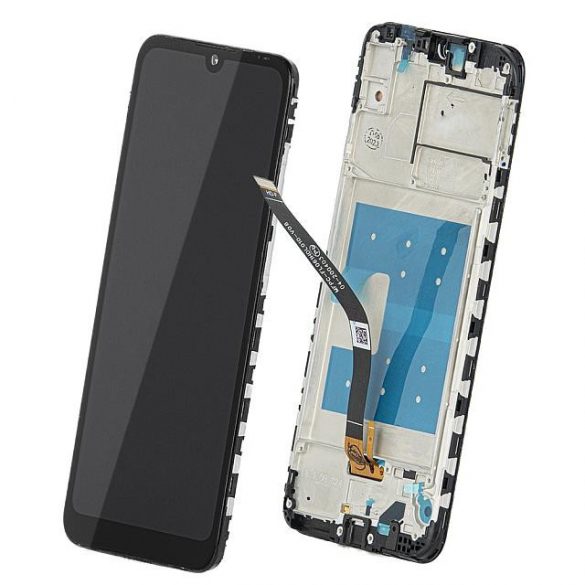 LCD + TOUCH PAD COMPLET HUAWEI Y6 2019 / Y6 PRIME 2019 NEGRU CU CADRU FĂRĂ LOGO