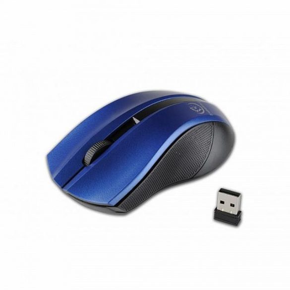 MOUSE OPTIC FĂRĂ FĂRĂ REBELTEC GALAXY ALBASTRU-NEGRU