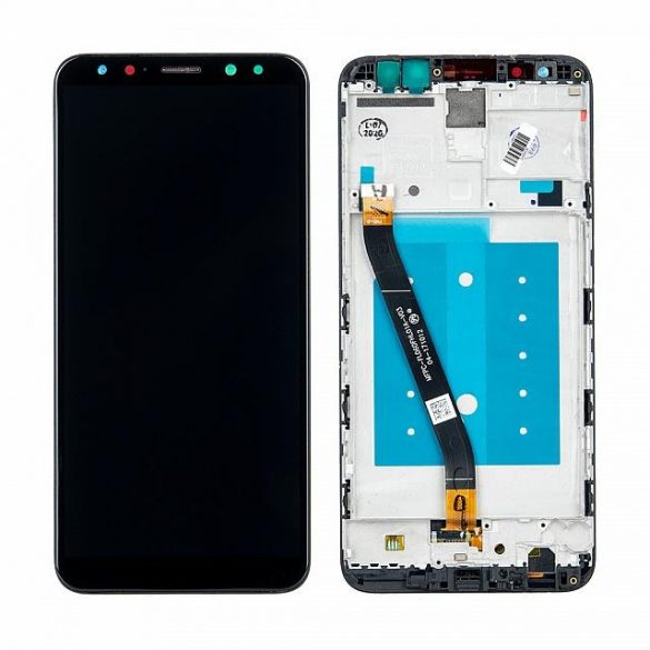 LCD + TOUCH PAD COMPLET HUAWEI MATE 10 LITE RNE-L01 RNE-L21 NEGRU CU CADRU FĂRĂ LOGO