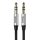 JACK DE CABLU 3.5MM - JACK DE 3.5MM 1.5M BASEUS YIVEN AUDIO M30 CAM30-CS1 NEGRU