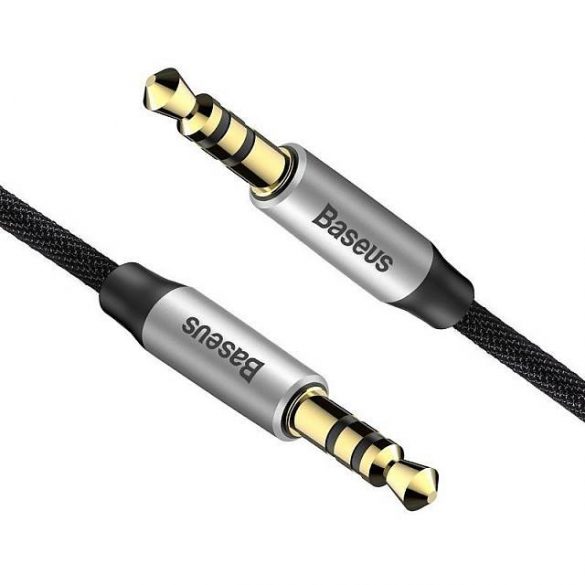 JACK DE CABLU 3.5MM - JACK DE 3.5MM 1.5M BASEUS YIVEN AUDIO M30 CAM30-CS1 NEGRU