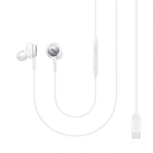 Căști Samsung AKG Type-c USB ANC (Active Noise Cancelling) alb (EO-IC100BWEGEU)