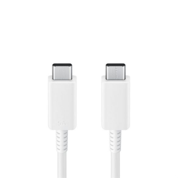 Cablu Samsung USB-C - USB-C 5A 480Mbps 1,8m alb (EP-DX510JWEGEU)