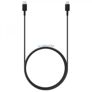 Cablu Samsung USB-C - USB-C 3A 480Mbps 1,8m negru (EP-DX310JBEGEU)