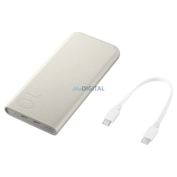 Powerbank Samsung EB-P3400XUE FastCharge 2x USB-C 25W 10000mAh - bej