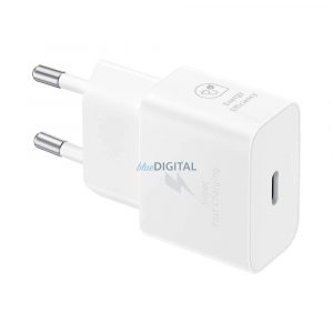 Samsung EP-T2510NWEGEU 25W SFC USB-C GaN încărcător de perete - alb