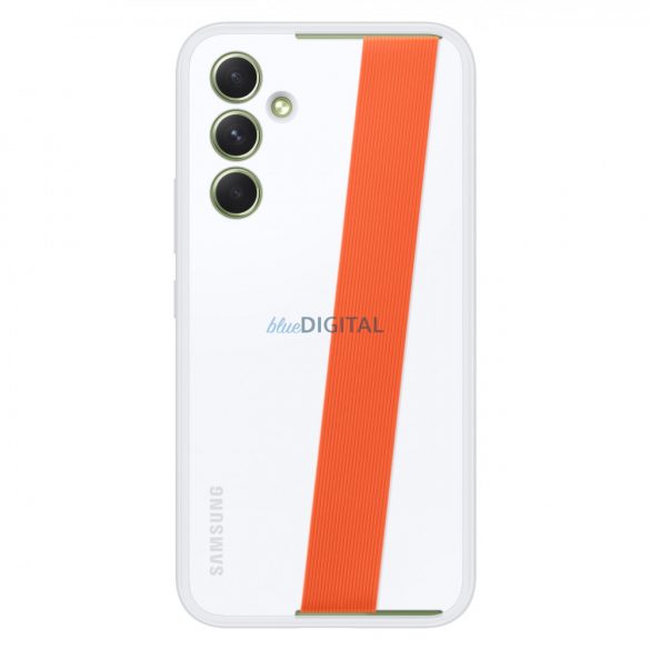 Husă Samsung Haze Grip pentru husă Samsung Galaxy A54 5G albă (EF-XA546CWEGWW)