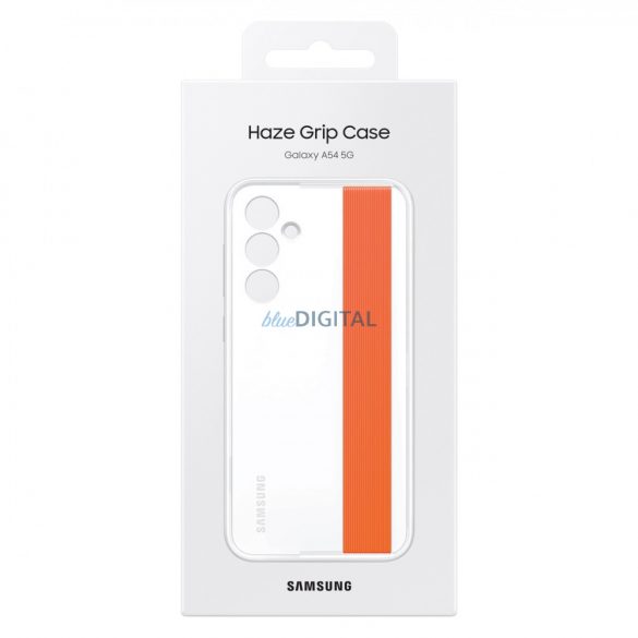 Husă Samsung Haze Grip pentru husă Samsung Galaxy A54 5G albă (EF-XA546CWEGWW)