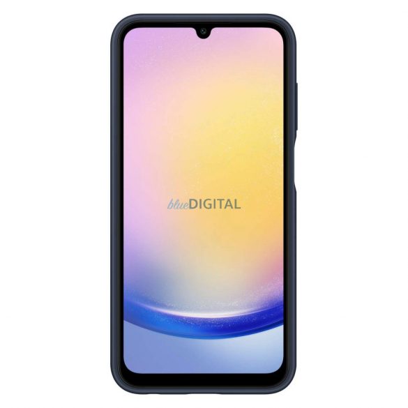 Husă cu slot pentru card Samsung EF-OA256TBEGWW cu slot pentru card pentru Samsung Galaxy A25 5G - negru și albastru