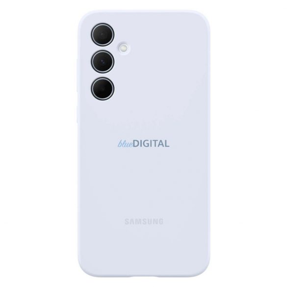 Etui husă din silicon Samsung EF-PA356TLEGWW pentru Samsung Galaxy A35 - niebieskie