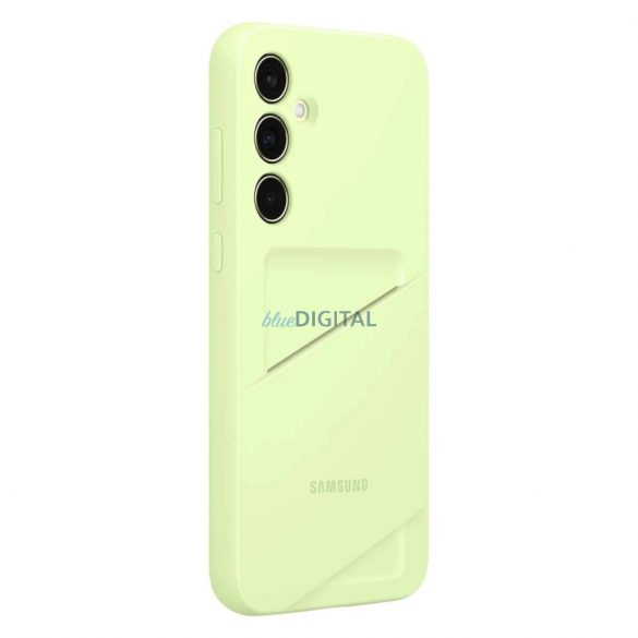 Husa cu slot pentru card Samsung EF-OA356TMEGWW cu slot pentru card pentru Samsung Galaxy A35 - verde