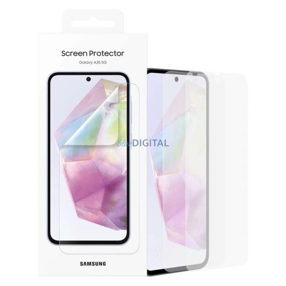 Folie ocrotită Samsung EF-UA356CTEGWW pe ecranul Samsung Galaxy A35 (2 szt.)