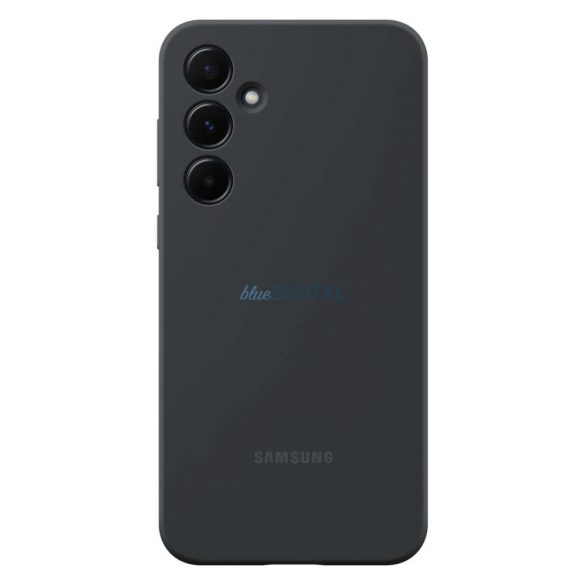 Husa din silicon Samsung EF-PA556TBEGWW pentru Samsung Galaxy A55 - neagra