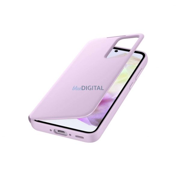 Husă Samsung Smart View Wallet EF-ZA356CVEGWW cu clapă pentru Samsung Galaxy A35 - violet