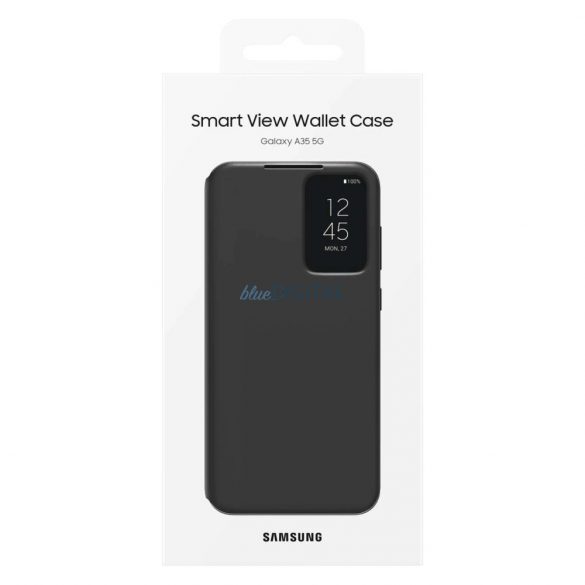 Husă Samsung Smart View Wallet EF-ZA356CBEGWW pentru Samsung Galaxy A35 - neagră