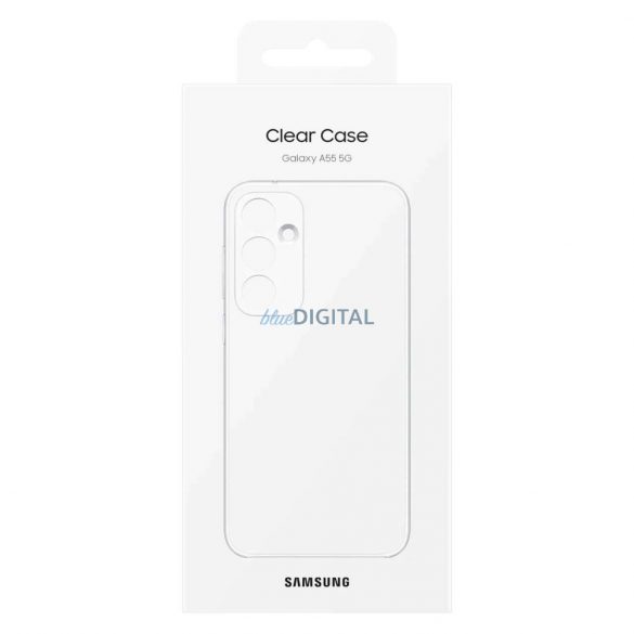 Husa Samsung Clear EF-QA556CTEGWW pentru Samsung Galaxy A55 - transparenta