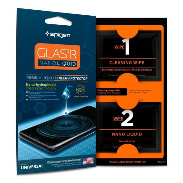 SPIGEN NANO LIQUID ecran de protecție folie de sticlă