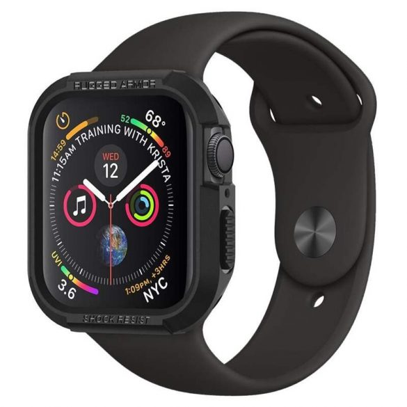 SPIGEN RUGGED ARMOR Apple Watch 4 (44MM) negru husă de protecție pentru ceas