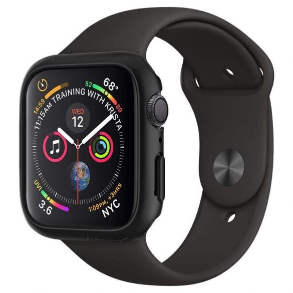 SPIGEN THIN FIT Apple Watch 4 (44MM) negru husă de protecție pentru ceas