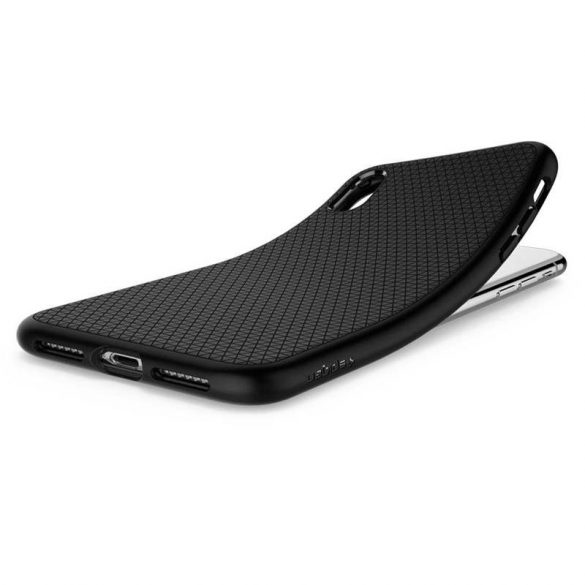 Spigen Liquid Air Phone Husă iPhone XR negru (064CS24872) Phone Husă Phone Husăs