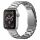 Curea de schimb Spigen Modern Fit pentru Apple Watch 4 / 5 / 6 / 7 / 8 / 9 / SE / Ultra (42 / 44 / 45 / 49 mm) curea argintie