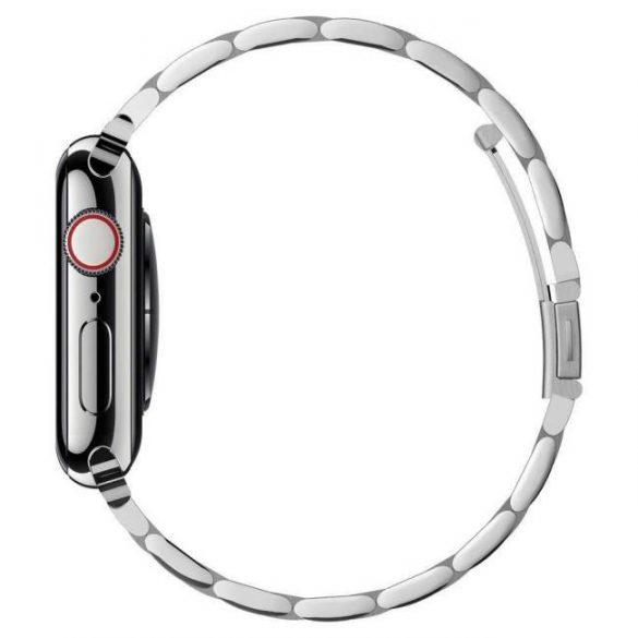 Spigen Modern Fit Watch Strap Apple Watch 1/2/3/4/5 (38 / 40mm) Silver Watch Strap