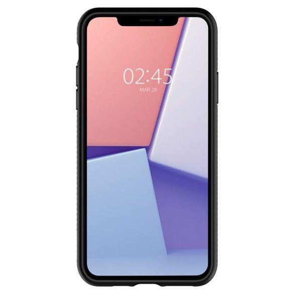 SPIGEN liquid air husă pentru telefon pentru IPHONE 11 Pro, negru mat