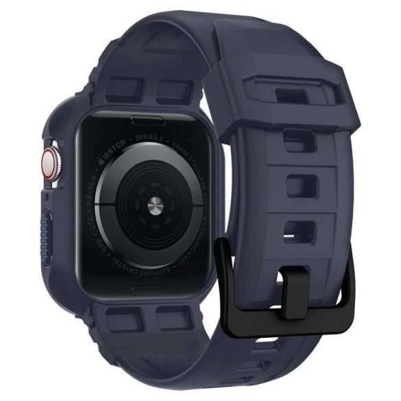 Spigen Rugged Armor "Pro" curea de înlocuire Apple Watch 4 / 5 / 6 / 7 / 8 / 9 / SE (44 / 45 mm) gri