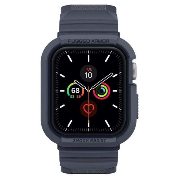 Spigen Rugged Armor "Pro" curea de înlocuire Apple Watch 4 / 5 / 6 / 7 / 8 / 9 / SE (44 / 45 mm) gri