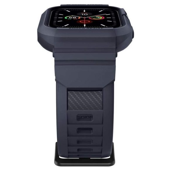 Spigen Rugged Armor "Pro" curea de înlocuire Apple Watch 4 / 5 / 6 / 7 / 8 / 9 / SE (44 / 45 mm) gri