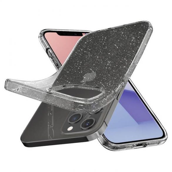 Spigen Liquid Crystal iPhone 12 Pro / iPhone 12 Glitter CrystalHusăde telefon