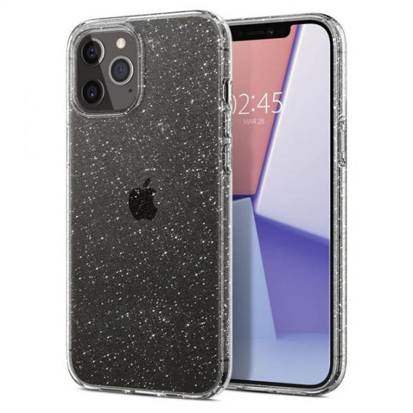 Spigen Liquid Crystal iPhone 12 Pro / iPhone 12 Glitter CrystalHusăde telefon