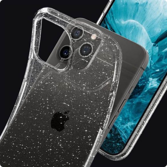 Spigen Liquid Crystal iPhone 12 Pro / iPhone 12 Glitter CrystalHusăde telefon