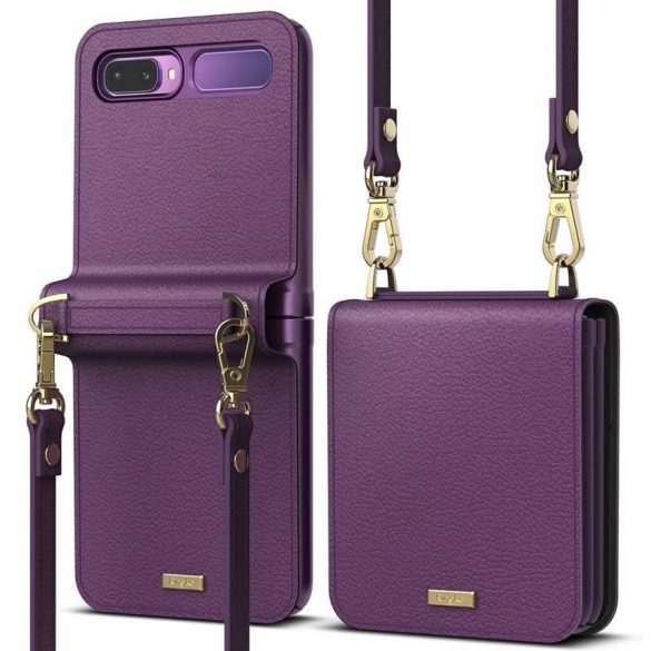 RIngke Folio Signature Samsung Galaxy Z Flip violet