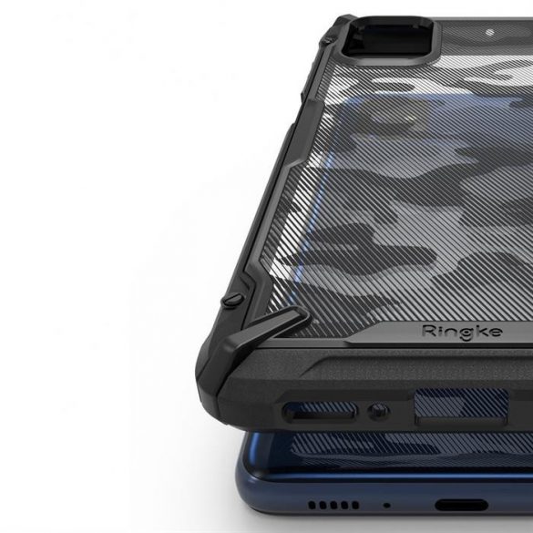 Ringke Fusion X Durable PC Husă TPU Bumper Samsung Galaxy M51 Negru (FUSG0065) Phone Husăs