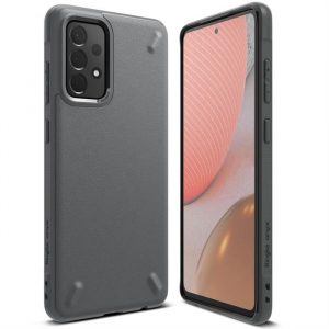 Husa Ringke Onyx durabila TPU pentru Samsung Galaxy A72 4G gri (OXSG0038)